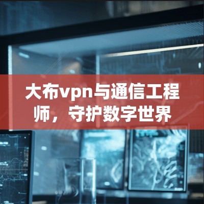 大布vpn与通信工程师，守护数字世界的安全与效率