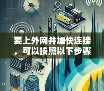 要上外网并加快连接，可以按照以下步骤操作