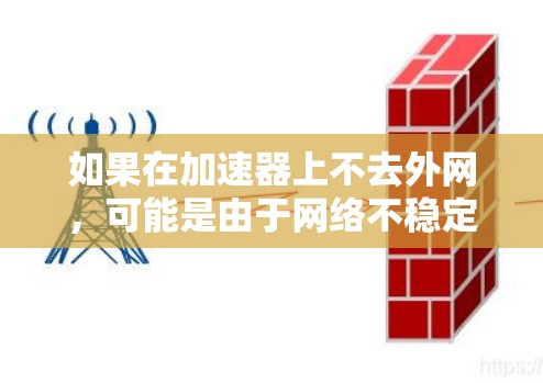 如果在加速器上不去外网，可能是由于网络不稳定、防火墙设置问题、加速器设置不当或者防火墙缓存问题。以下是一些步骤来解决这个问题