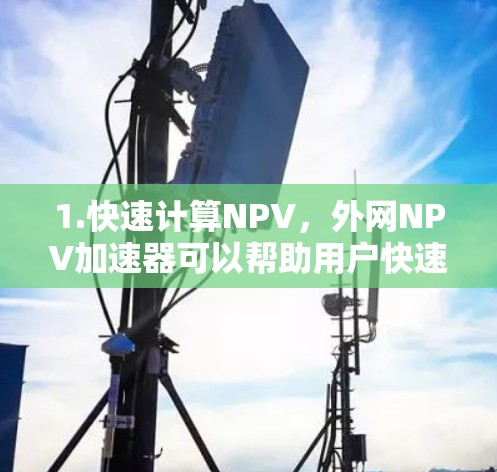 1.快速计算NPV，外网NPV加速器可以帮助用户快速计算NPV，减少时间成本