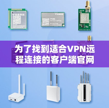 为了找到适合VPN远程连接的客户端官网，以下是一些步骤和建议