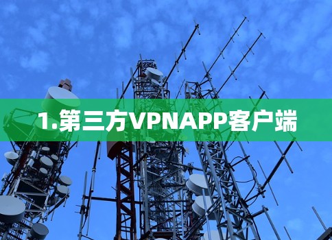 1.第三方VPNAPP客户端