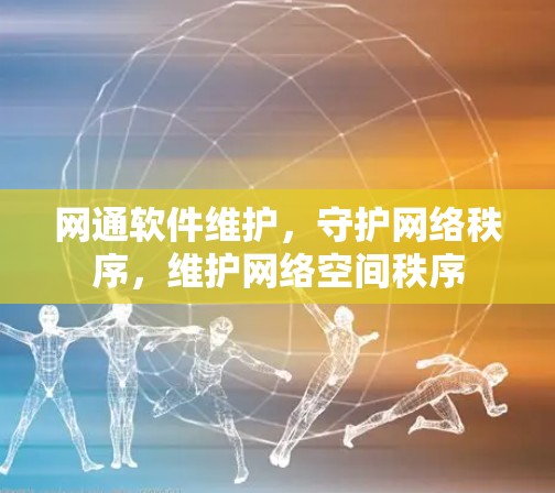 网通软件维护，守护网络秩序，维护网络空间秩序