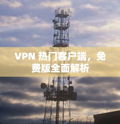 VPN 热门客户端，免费版全面解析